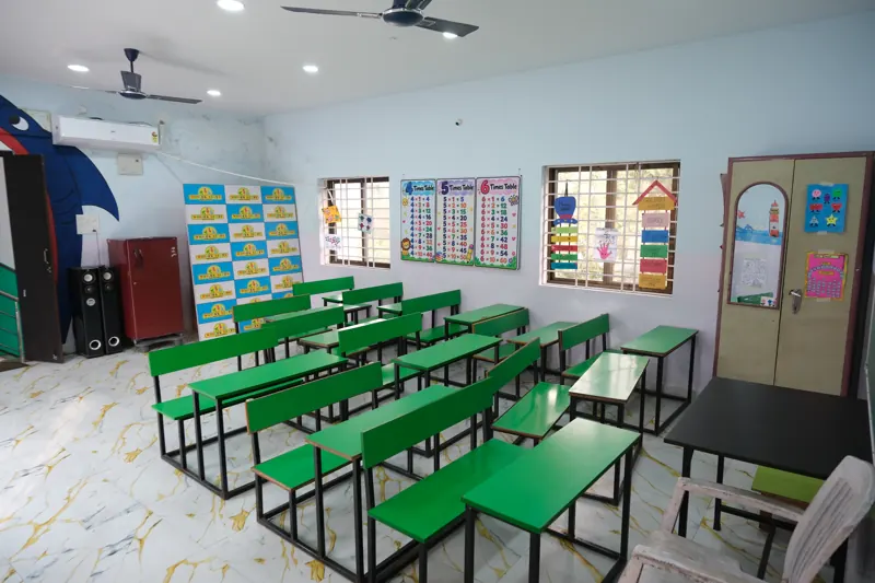 New classroom at Wonder Beats Kids School